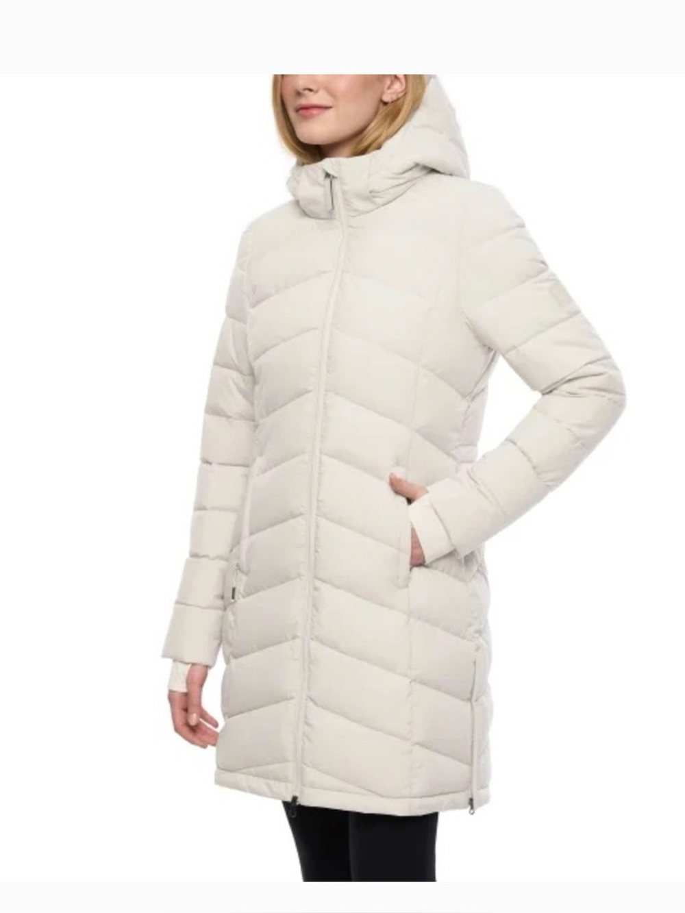 Lole Packable Cream Down Jacket